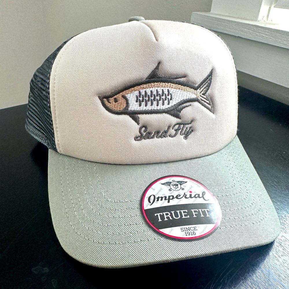 Men’s tarpon fishing hat sand fly